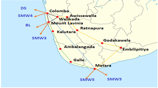 Sri Lanka's 4G mobile broadband coverage [2] Fig. 2 shows coverage